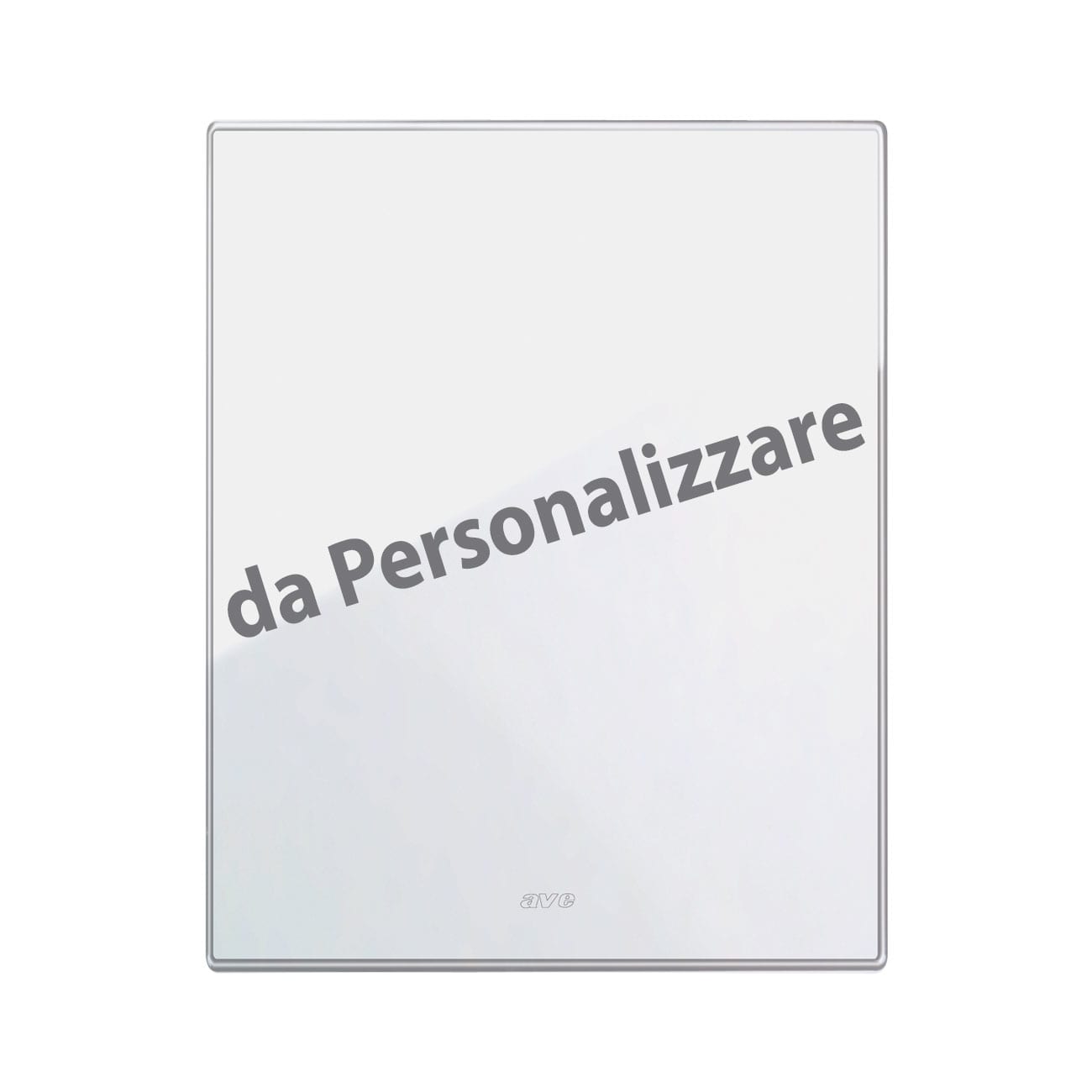 AVE - AVE44PVTC33BL/XX PLACCA VERATOUCH PERS. BIANCO 3+3M