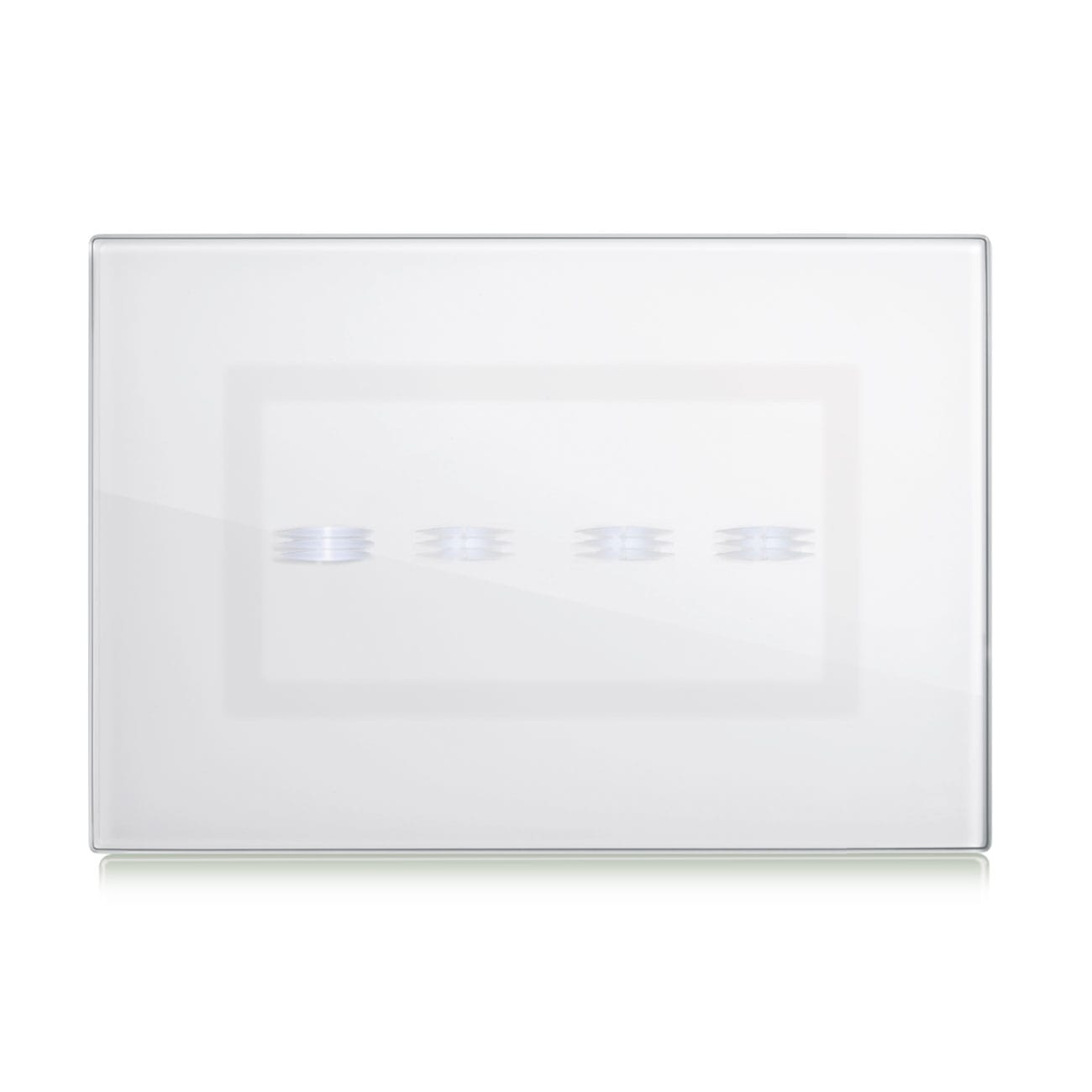 AVE - AVE44PVTC4BL PLACCA VERATOUCH BIANCA 4COM