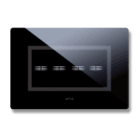 AVE - AVE44PVTC4NAL PLACCA VERATOUCH NERO ASSOLUTO 4COM