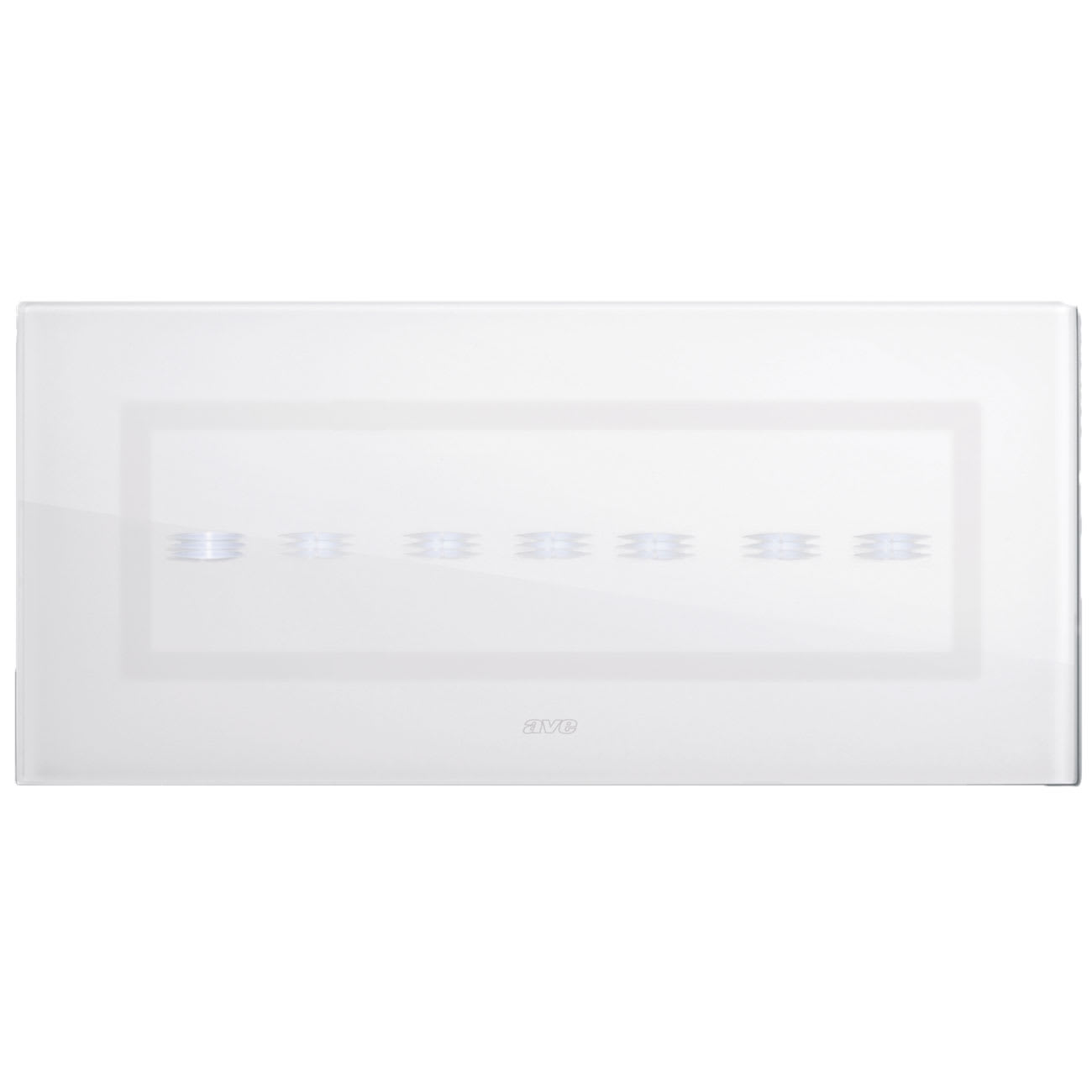 AVE - AVE44PVTC7BL PLACCA VERATOUCH BIANCA 7COM