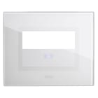 AVE - AVE44PVTC88BL PLACCA VERATOUCH X PULSANTE BIANCA