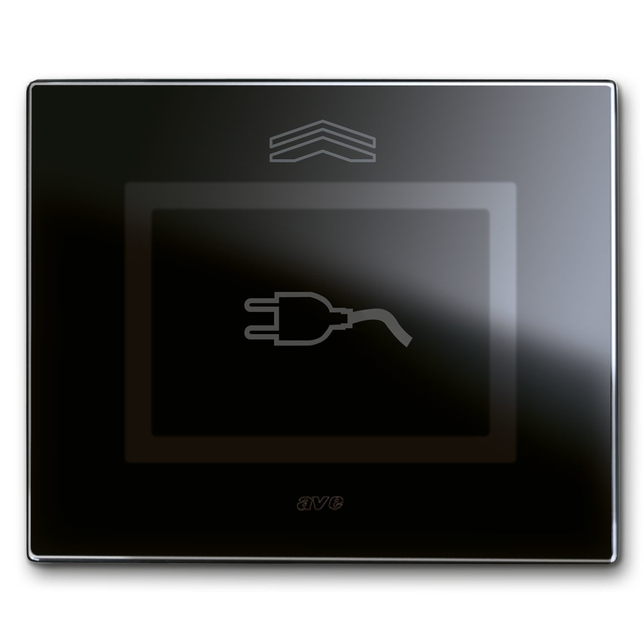 AVE - AVE44PVTCS3NAL PLACCA TOUCH VETRO S44 NERA SPINA3M