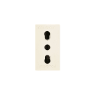 AVE - AVE45906/15TS PRESA POLISICUR 2X10/16A+T BLANC