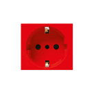 AVE - AVE45B90TSR PRESA UNEL 2P+T 16A ROSSA