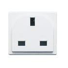 AVE - AVE45B97TS PRESA 2P+T 13A 250V BS1363 BANQ