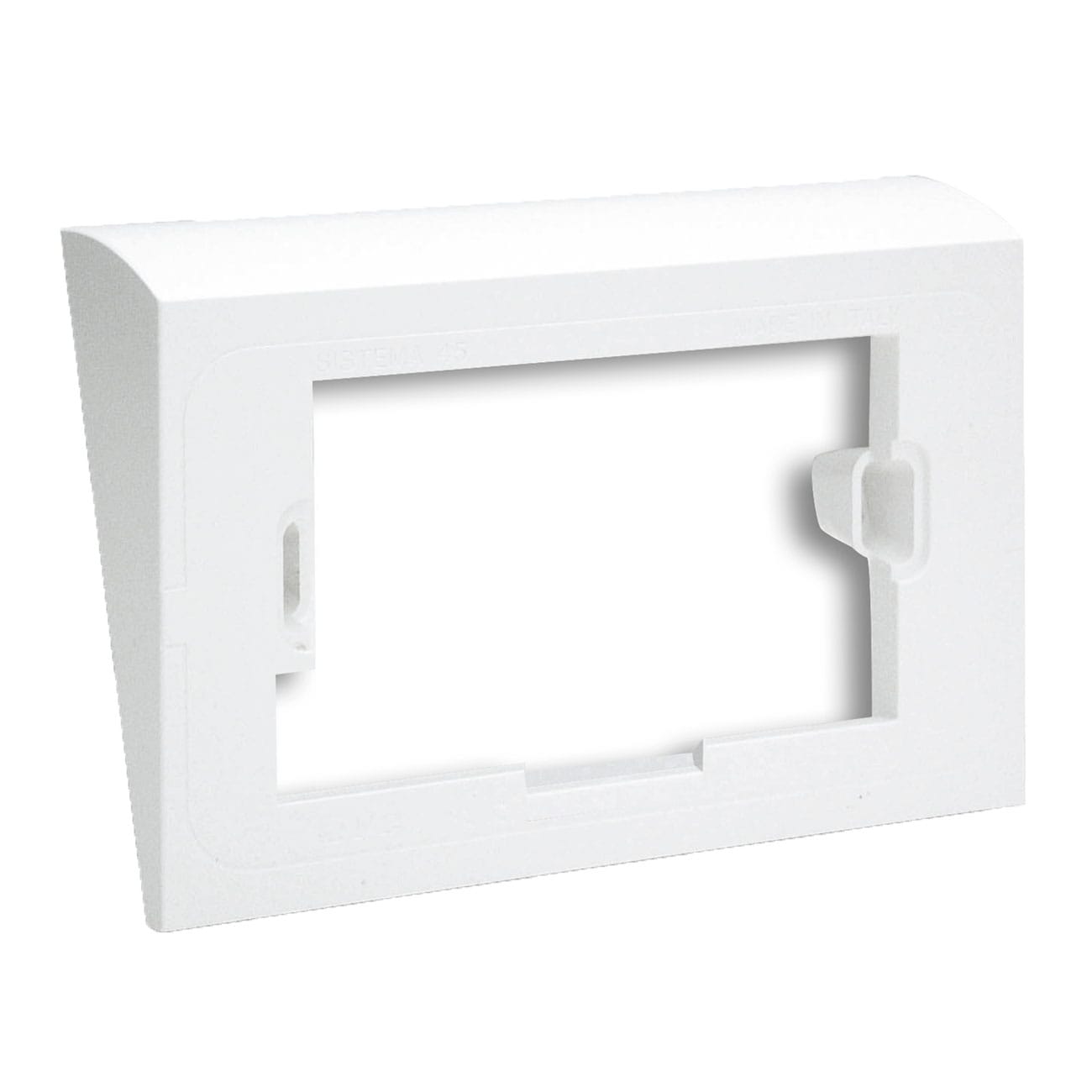 AVE - AVE45CI03 CORNICE RIALZ. INCLINATA RAL9016 3M