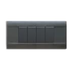 AVE - AVE45P06GN PLACCA RAL45 TECNOP.6M.GRIG.NOIR