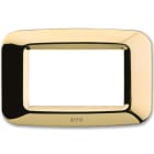 AVE - AVE45PY03OT PLACCA YES TECNOP. 3 MOD.OTTONE