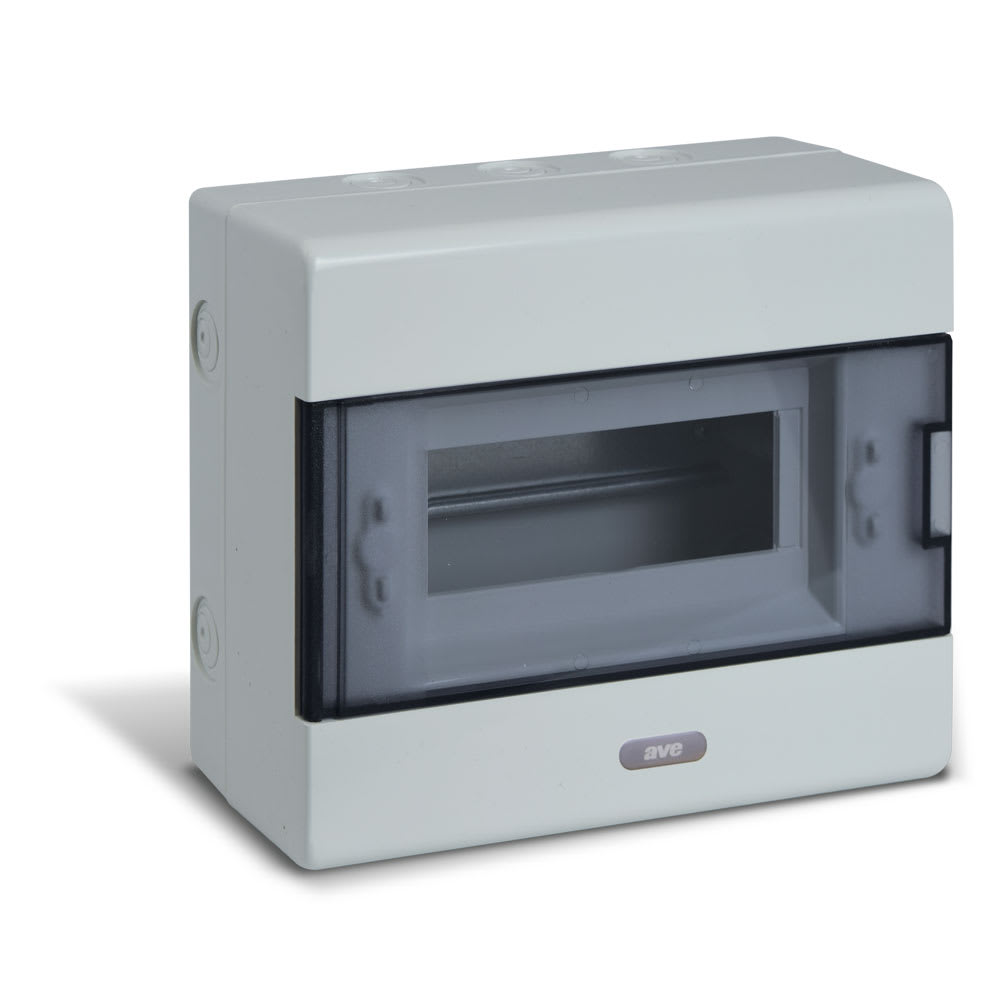 AVE - AVEQ4008N QUADRO IP40 DA PARETE 8 MODULI DIN