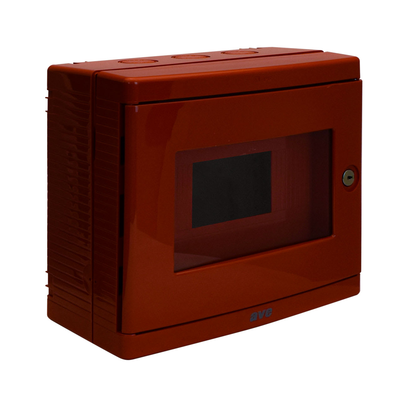 AVE - AVEQ5508ER CENTR. ROSSO IP55 VETRO FRANGIB. 8M
