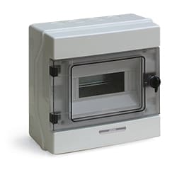 AVE - AVEQ6508 QUADRO IP65 DA PARETE 8 MOD. DIN