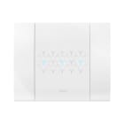 AVE - AVE44PSMTC3B PLACCA SMART44 TOUCH METAL.BIANCO3M