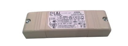 L&L LUCE E LIGHT - L&LA15500QL ALIM OUT500MA 115-230VAC 12W 115X35X20