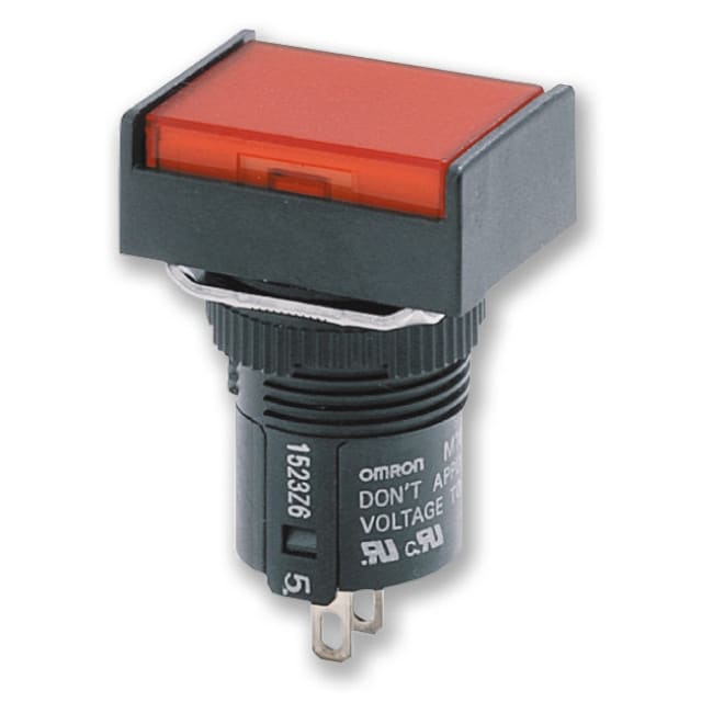 OMRON - OMRA16LJG-160062000 PULSANTE- COPRITASTORETT.VERDE.LAMPADA.I