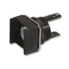 OMRON - OMRA165CAA-15363300 PULSANTE- CORPO 16 MM. RITENUTA QUADR I