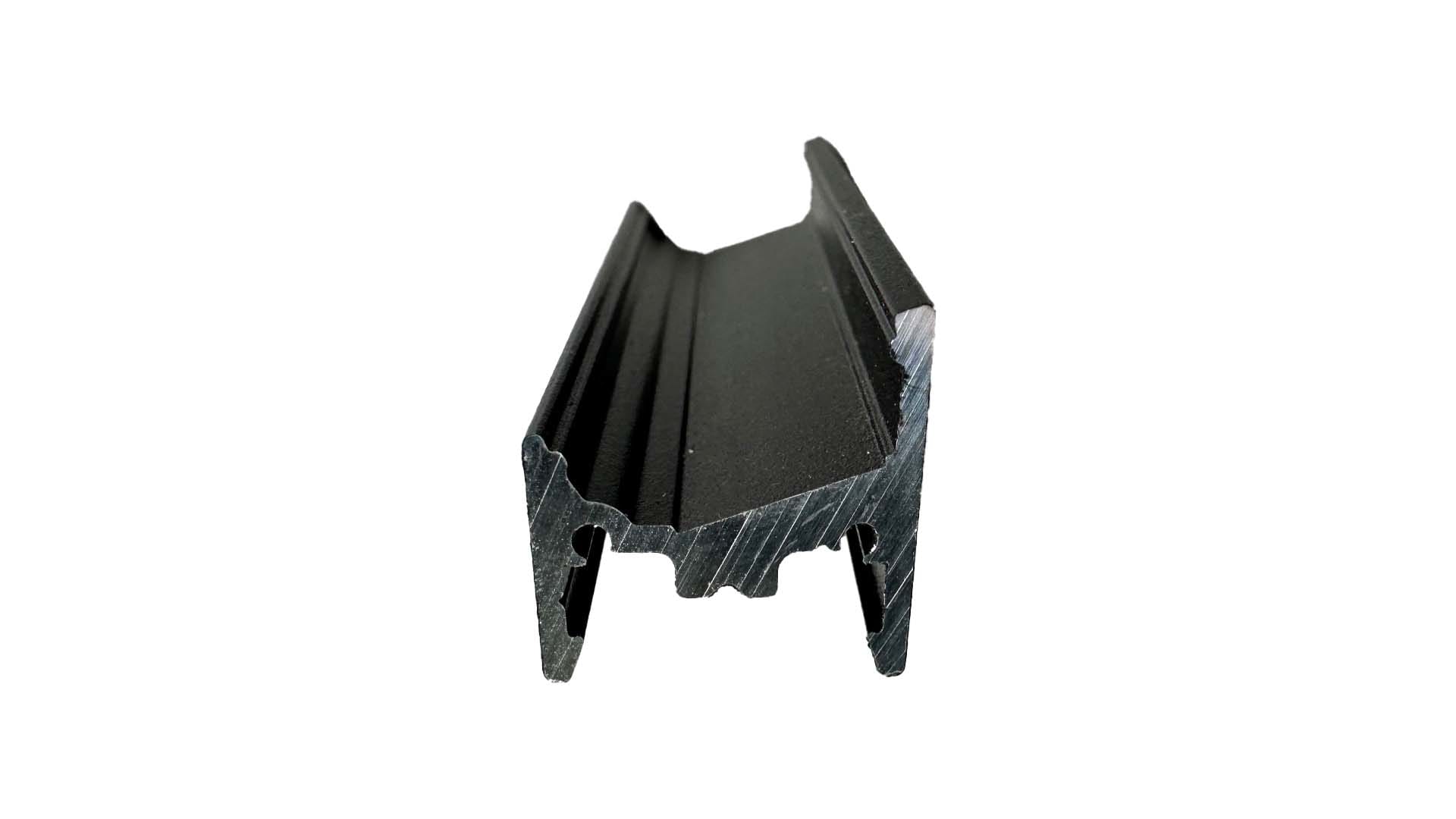 BRILUX GMBH SRL - BRIB932000A105 A1 PROFILO BARRA 2M, NERO