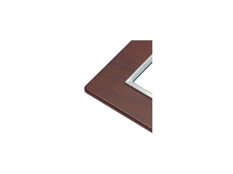 LINERGY SRL - LENA223 PLACCA DI FINITURA LEGNO NOCE SERIE LEDY