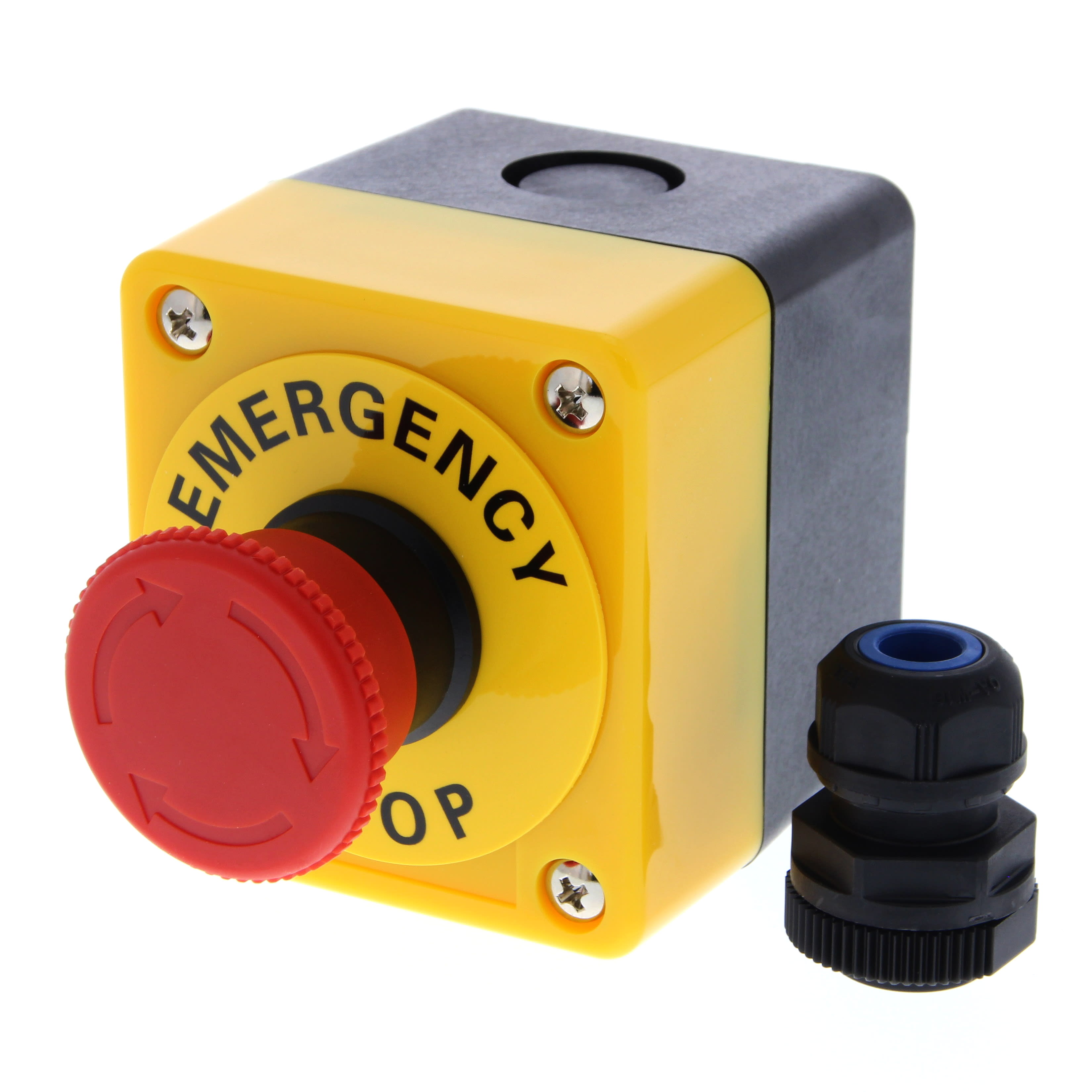 OMRON - OMRA22EM11B Puls.22,A22E,Emergenza40mm,2NC1NO,e.scatola