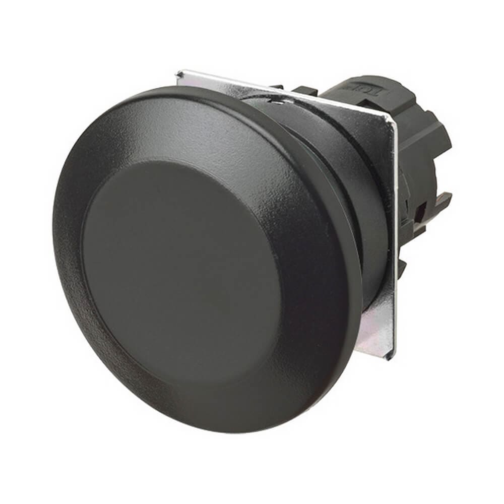 OMRON - OMRA22NZBMMNBA PULSANTE- FUNGO.MOMENTANEO. NERO OPACO.
