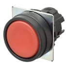 OMRON - OMRA22NZBNMNRA pulsante- Piatto.momentaneo. rosso opaco. g