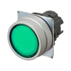 OMRON - OMRA22NZMNMTGA pulsante- Piatto. luminoso.momentaneo. verd