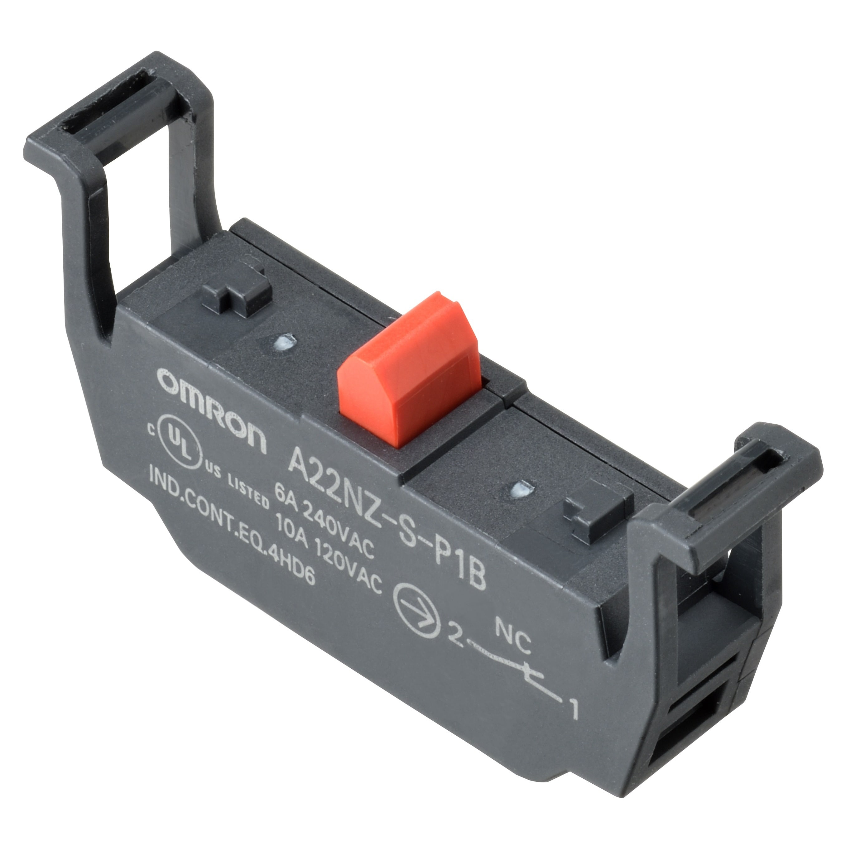 OMRON - OMRA22NZSP1B PULSANTE- 1 CONTATTO NC TERMINALI PUSH-I
