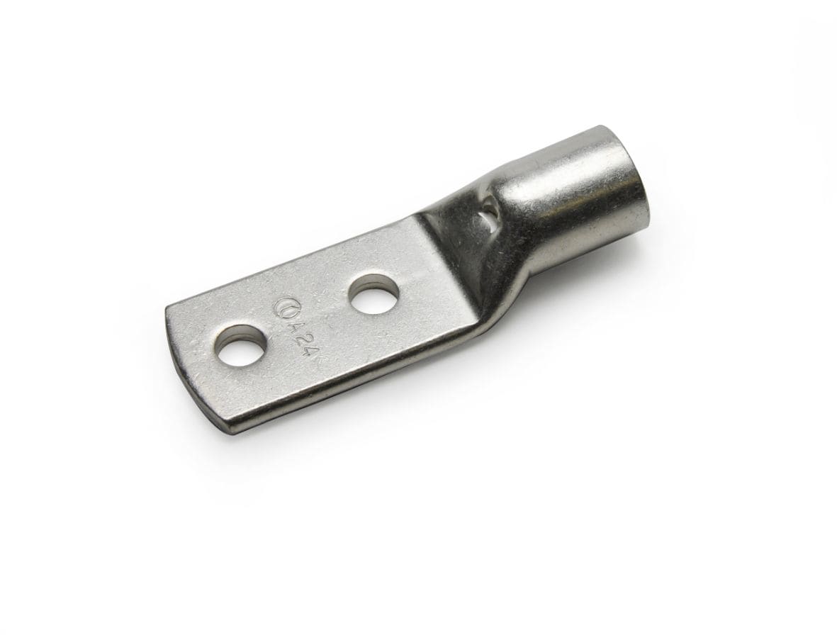 CEMBRE SPA - CEMA24-2M12 TUBE LUG,DBL HOLE,UNINS,COND 250(120) ST