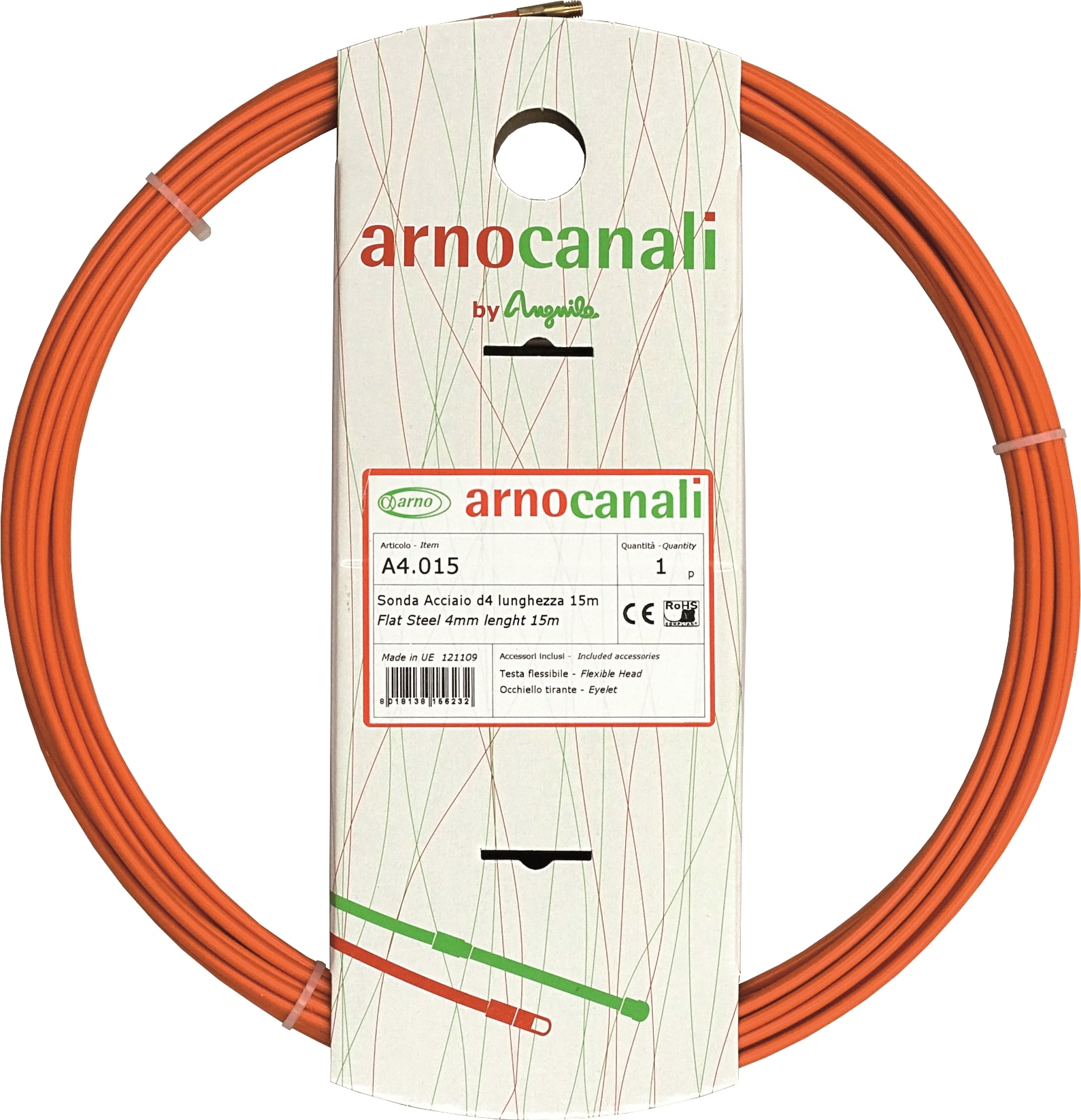ARNOCANALI SPA - ARNA4.010 SONDA ACCIAIO-PP D4 L10 M