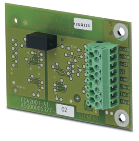 SIEMENS - BUILDING T - BCTA5Q00005327 FCA2001-A1 MODULO RS232 (ISOLATO)