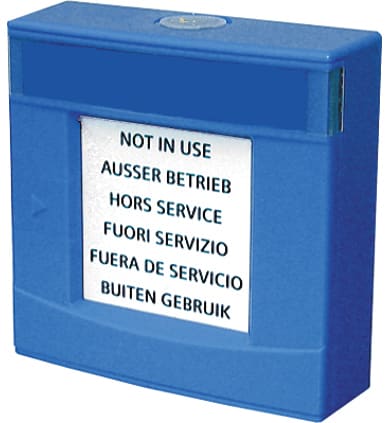 SIEMENS - BUILDING T - BCTBPZ:5464250001 DMA1192-AB CUSTODIA PULSANTE BLU
