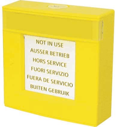 SIEMENS - BUILDING T - BCTA5Q00004908 FDMH293-Y CUST.GIALLA CON VETRO E CHIAVE