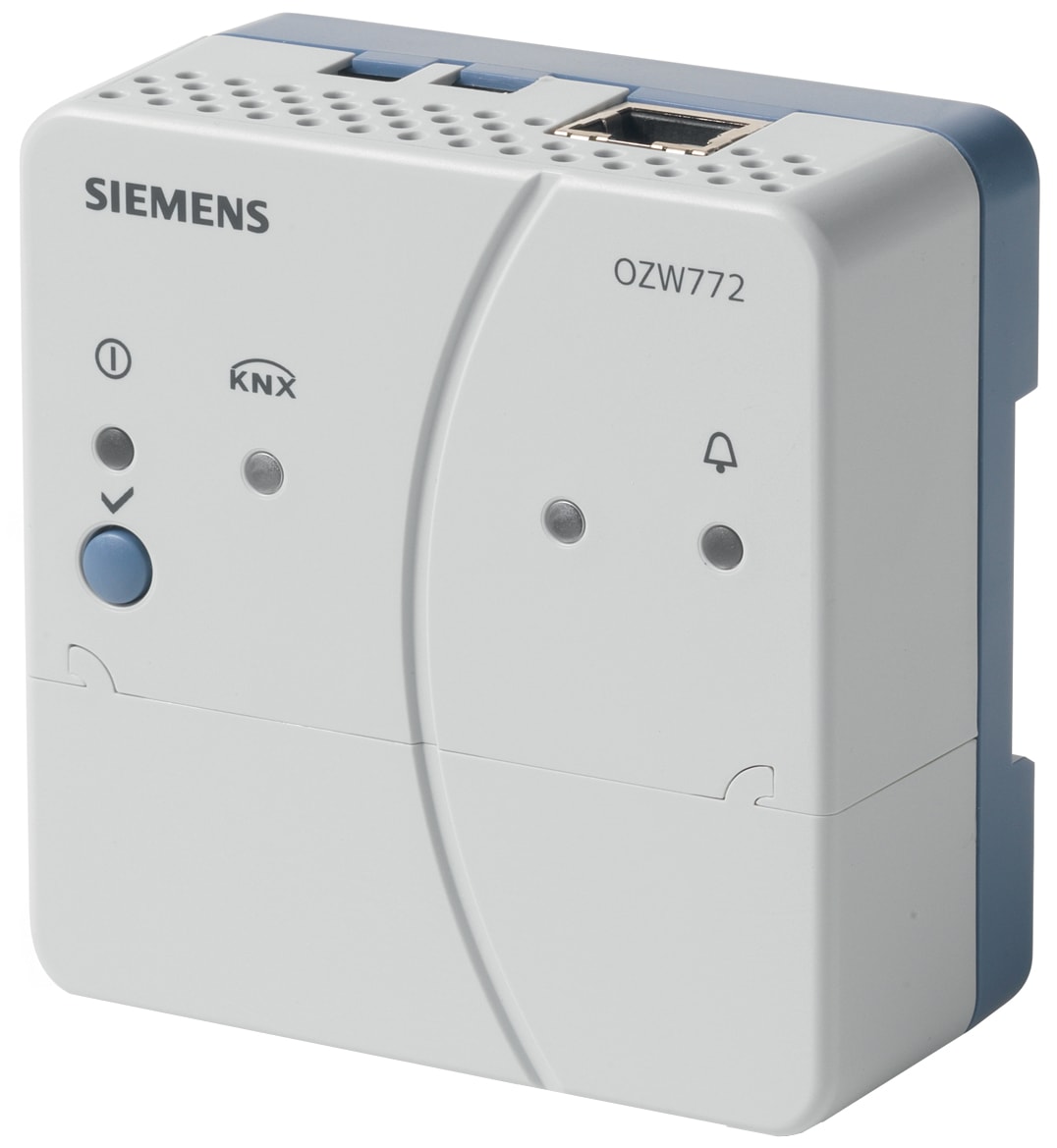SIEMENS - BUILDING T - BCTBPZ:OZW772.16 WEB SERVER PER 16 APPARECCHI KNX