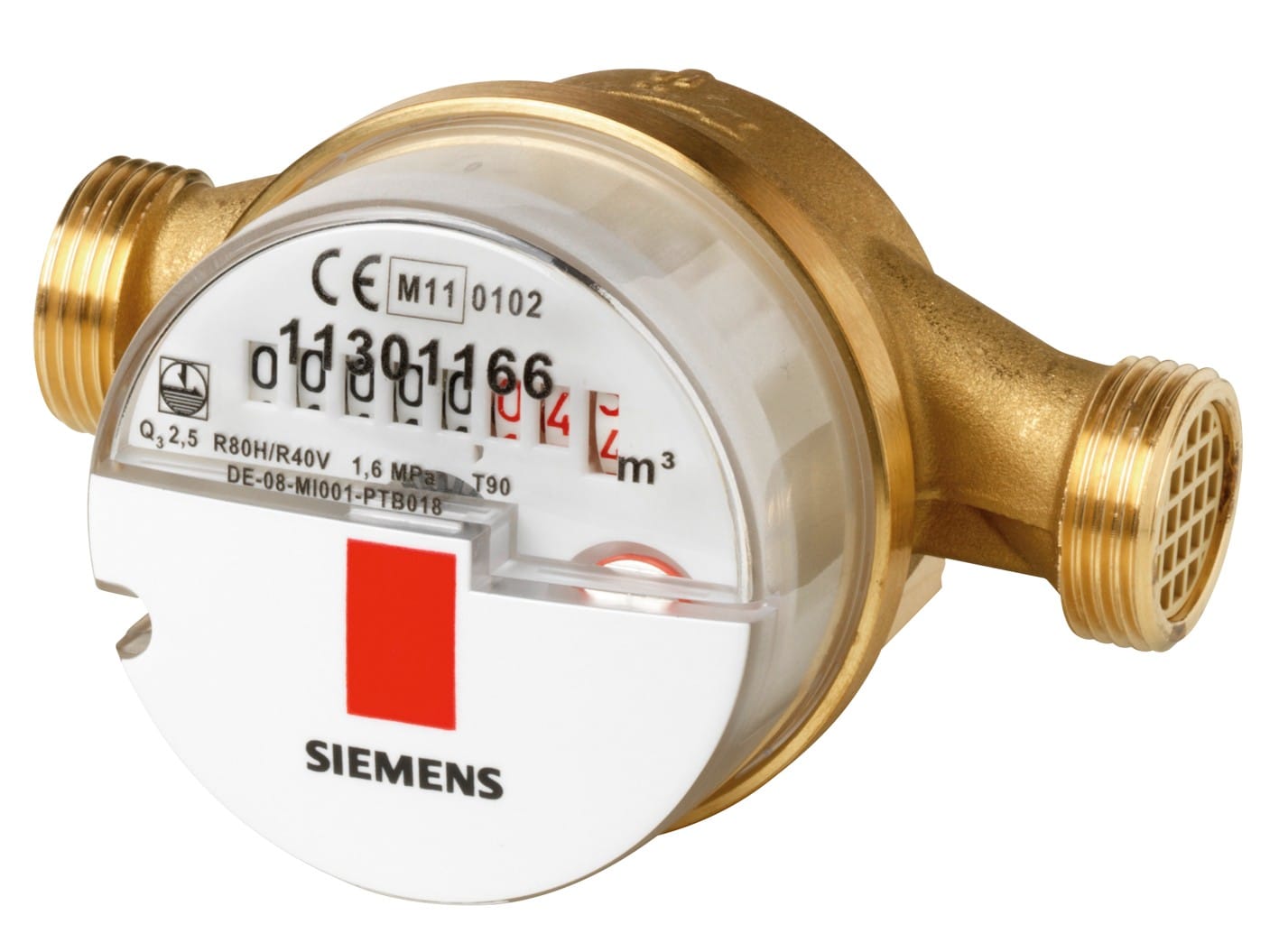 SIEMENS - BUILDING T - BCTS55560-F102 WFW30.D080 CONTAL CALDO 2,5 M3/H G3/4