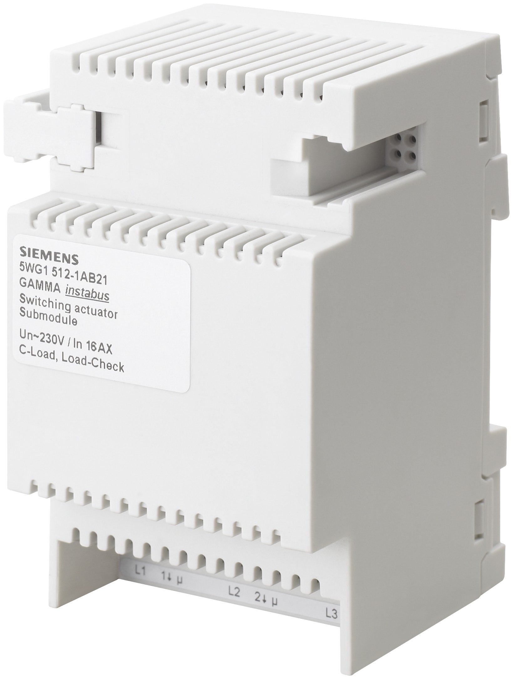 SIEMENS - BUILDING T - BCT5WG1512-1AB21 USCITA BINARIA MOD.ESPANS.N 512/21 3X230