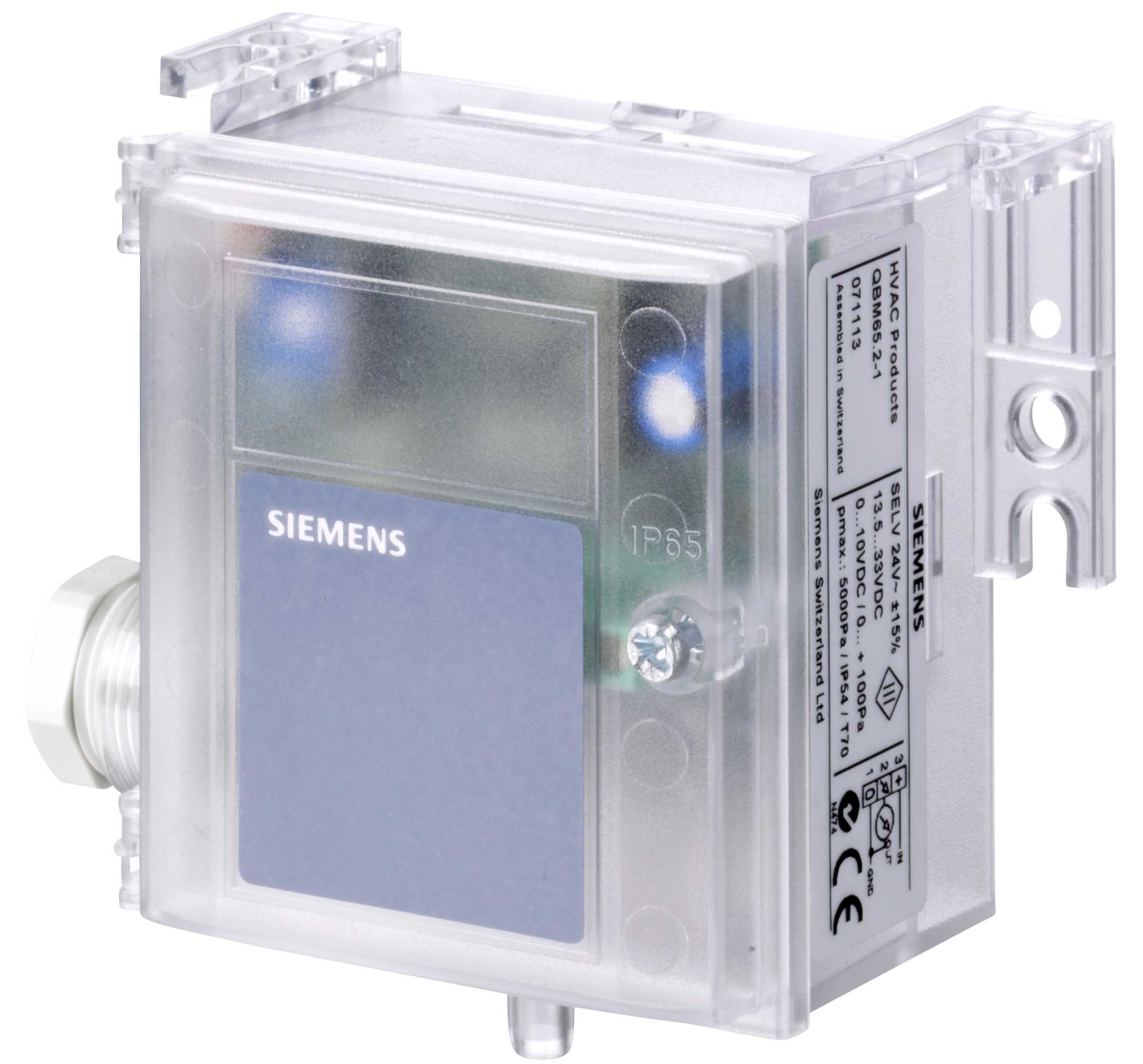 SIEMENS - BUILDING T - BCTS55720-S443 QBM3120-1 SONDA CAN. 0..100PA, 4..20MA