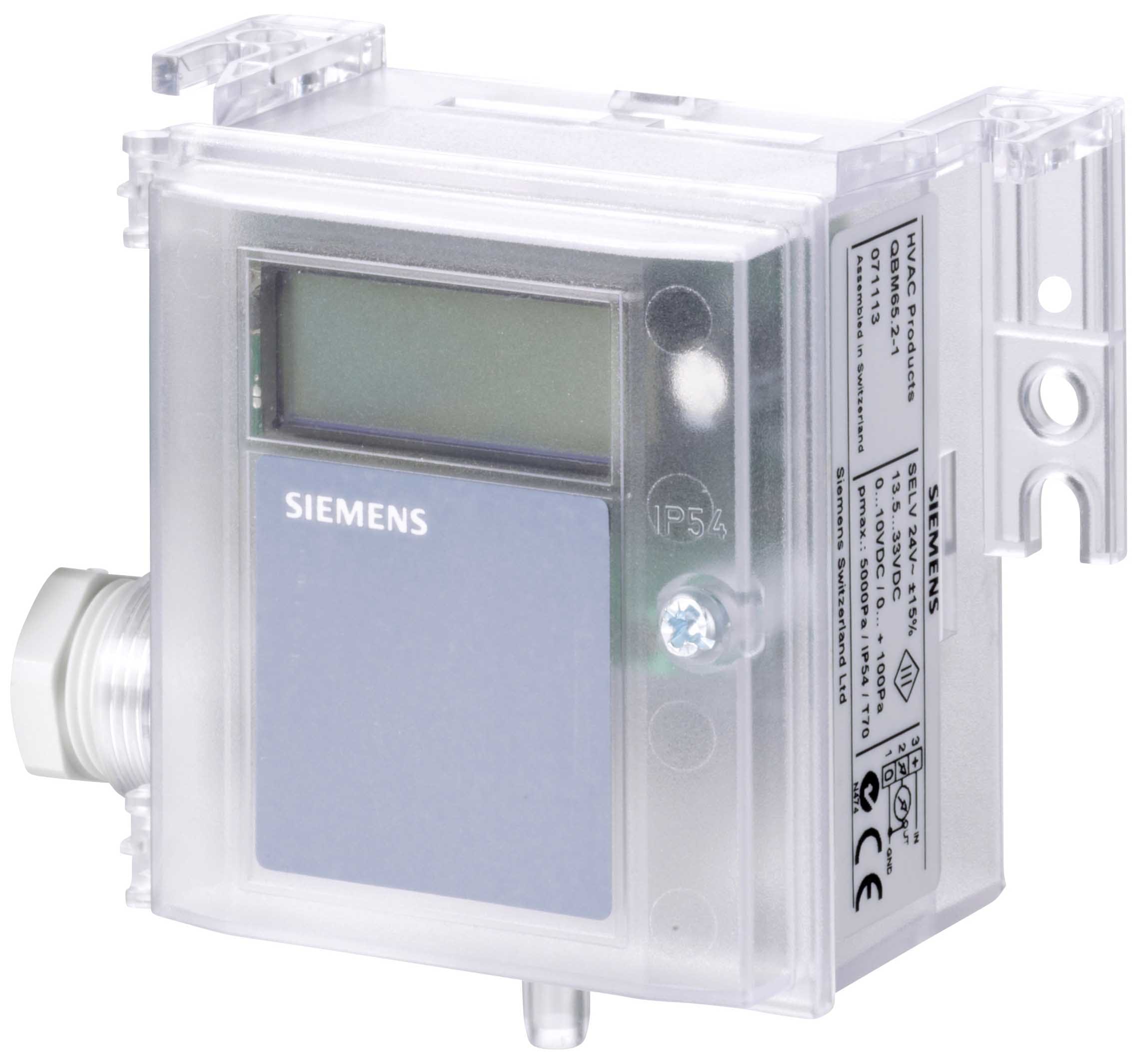 SIEMENS - BUILDING T - BCTS55720-S243 QBM3020-25D SONDA DP DA CANALE