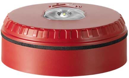 SIEMENS - BUILDING T - BCTS54370-N30-A1 SOL-LX-W-RW LAMP.PARETE ROSSO EN 54-23