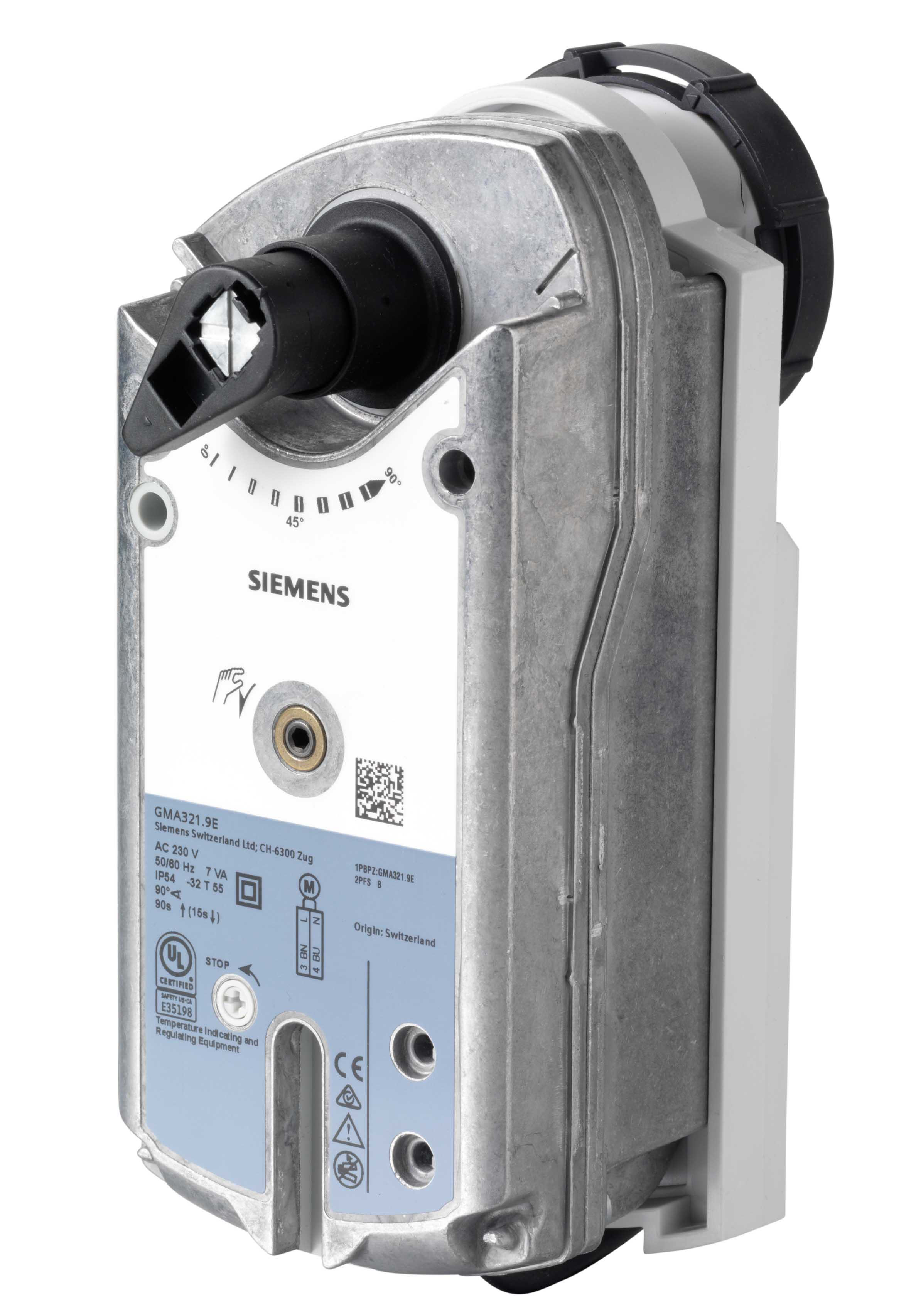 SIEMENS - BUILDING T - BCTBPZ:GMA321.9E GMA321.9E SERV.VALV.SFERA 7NM 230V AC