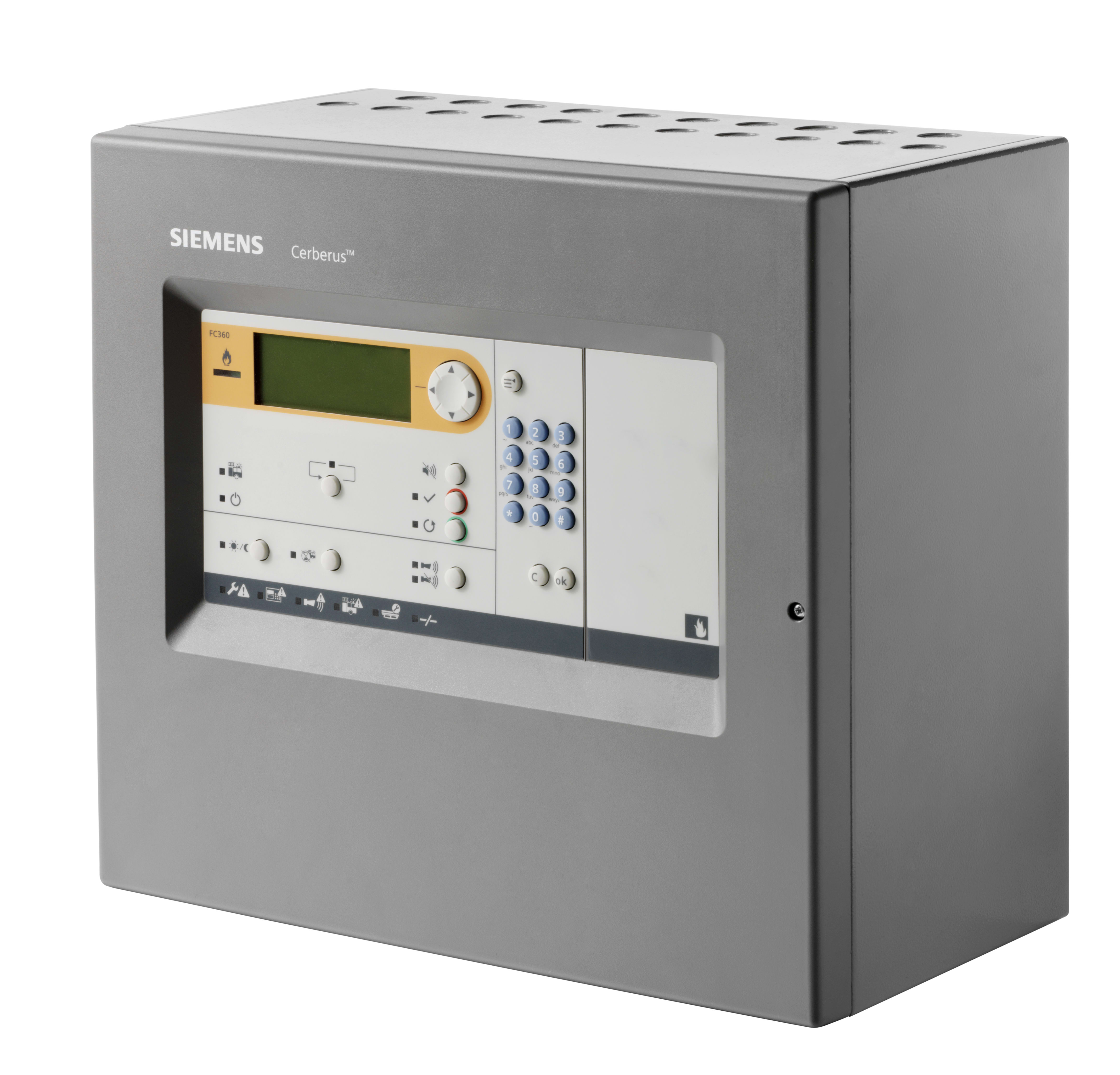 SIEMENS - BUILDING T - BCTS54433-C120-A1 FC362-ZA CENTR. RIV.INCENDIO 2LOOP COMF.
