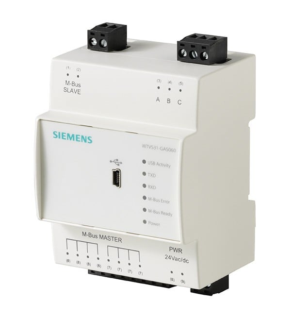 SIEMENS - BUILDING T - BCTS55563-F145 WTV531-GA5060 LEVEL CONV 60 CARICHI MBUS