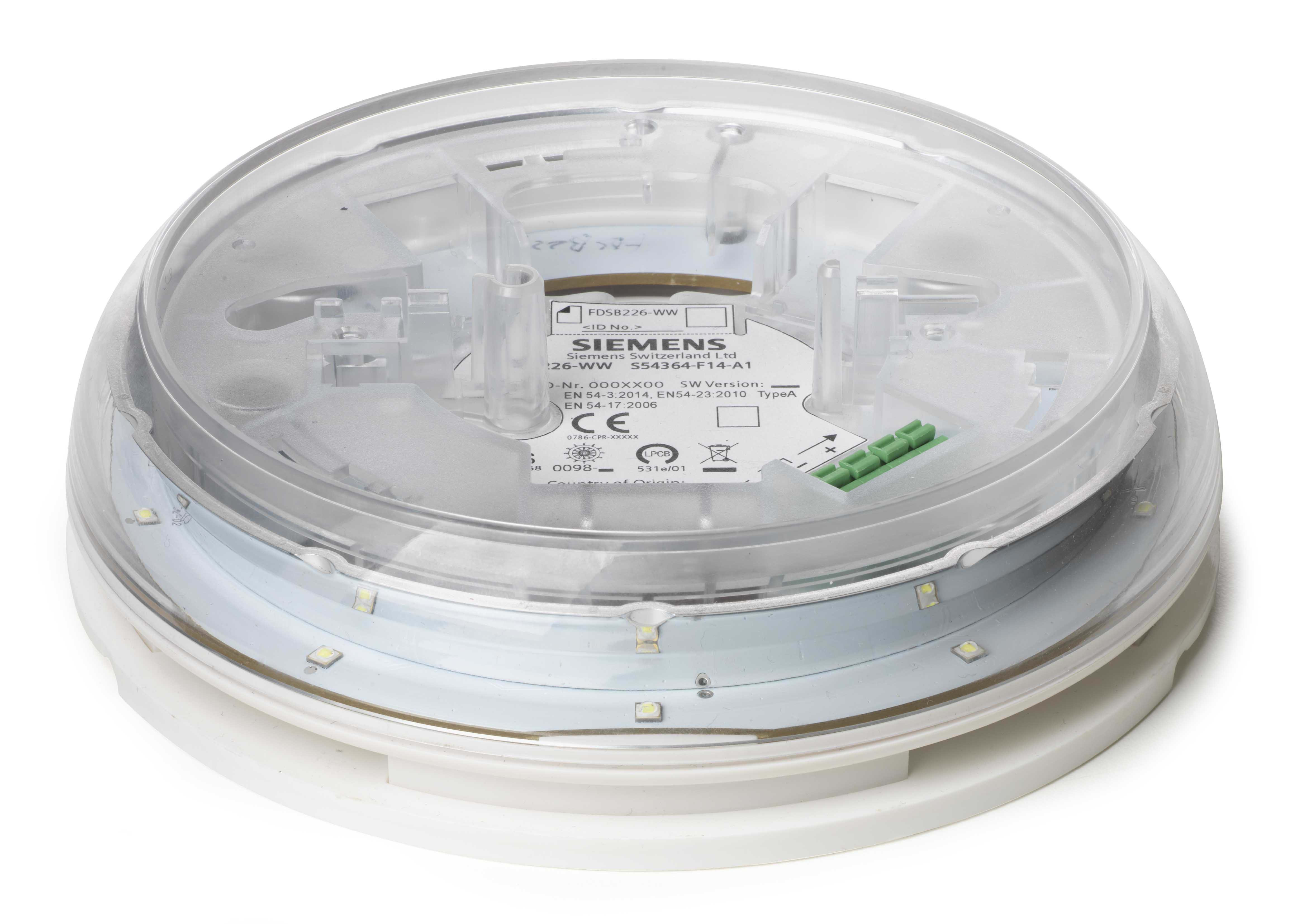 SIEMENS - BUILDING T - BCTS54364-F14-A1 FDSB226-WW INTERBASE OTTICO/ACUSTICA W