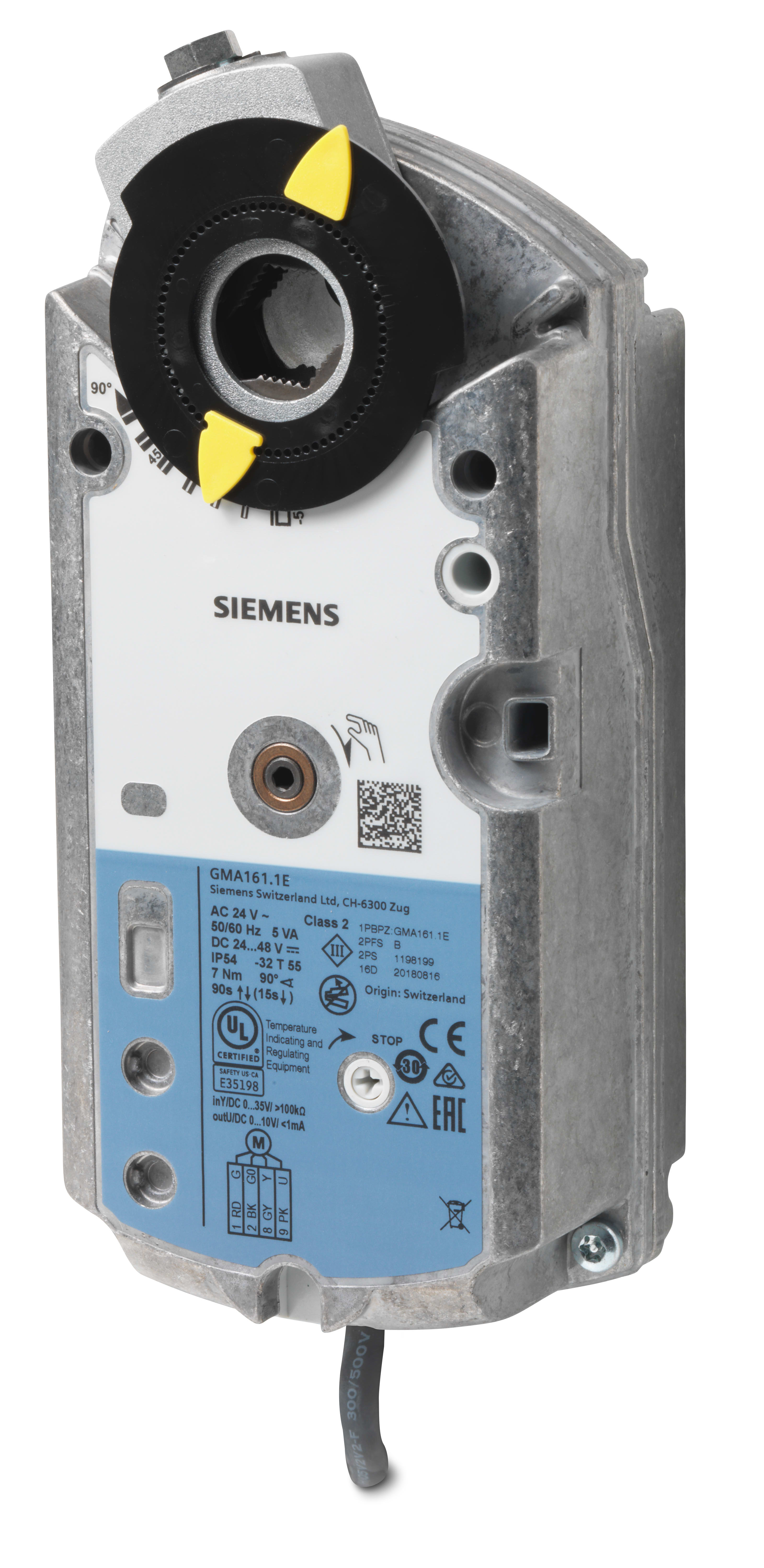 SIEMENS - BUILDING T - BCTBPZ:GMA161.1E SERVOCOMANDO SERRANDA ROTATIVO 0-10 V 24
