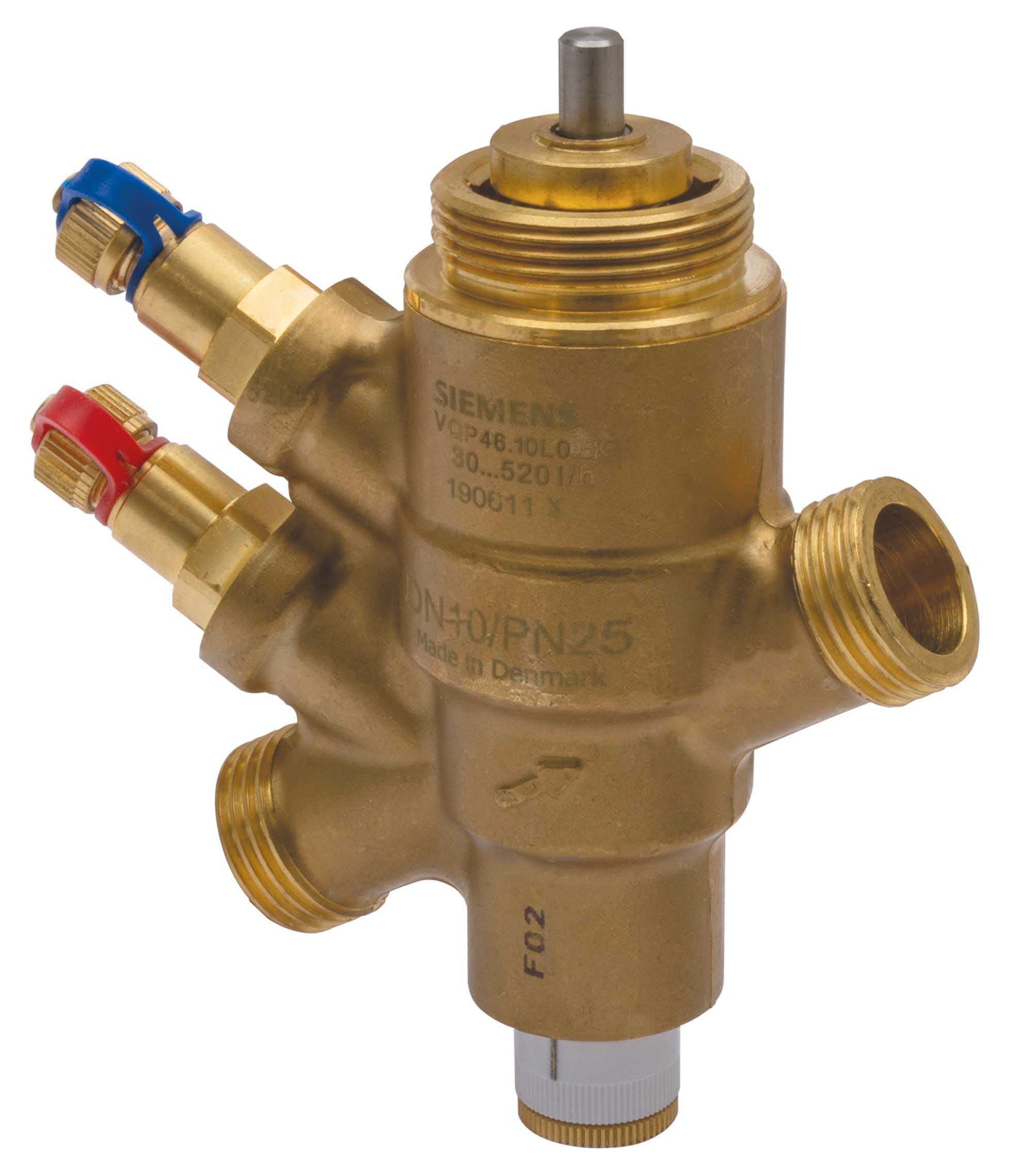 SIEMENS - BUILDING T - BCTS55264-V145 VQP46.20F1.5Q VAL.COMBI DN20 M/M PN25