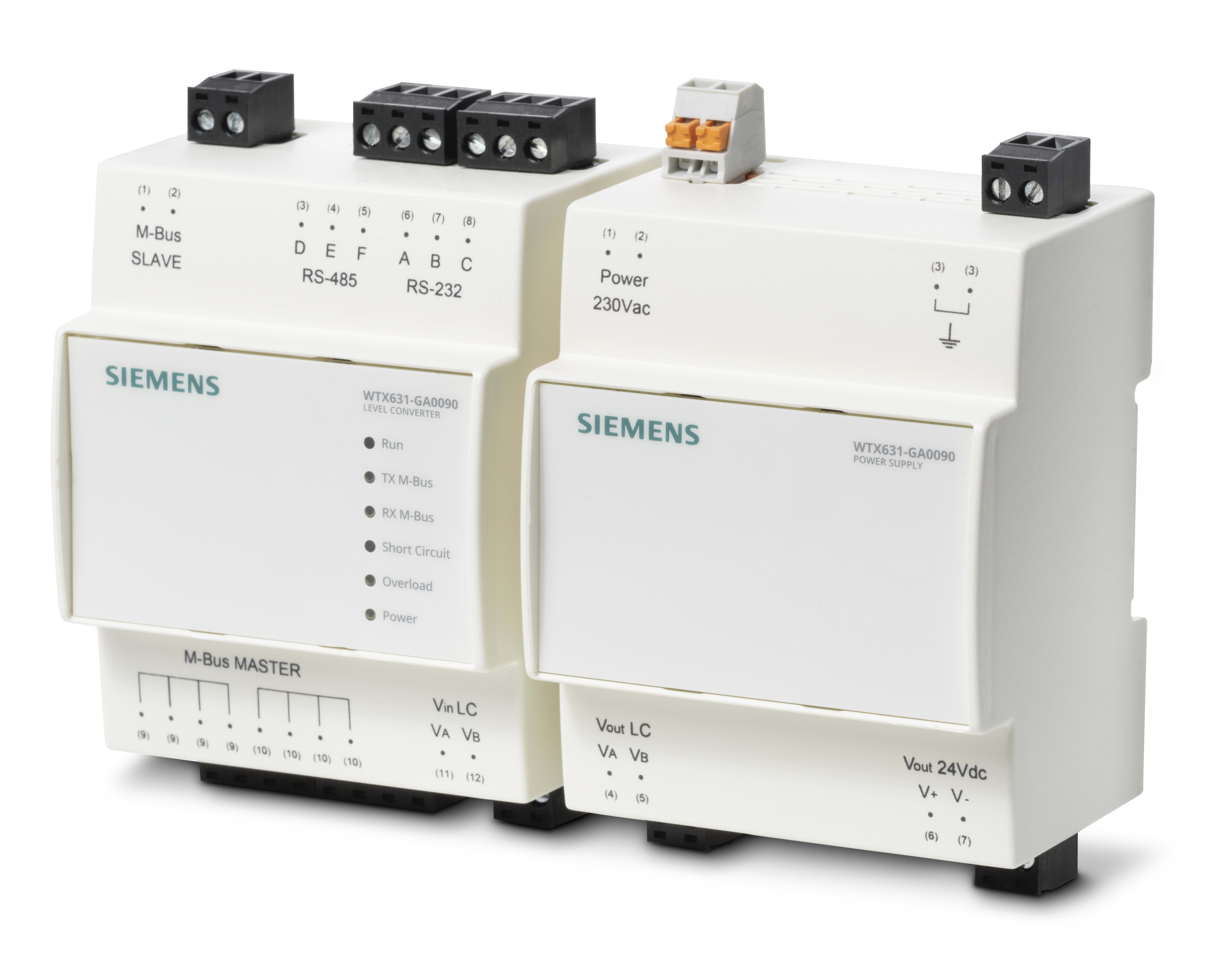 SIEMENS - BUILDING T - BCTS55563-F159 WTX631-GA0090 LEVEL CONV 250 CARICHI MBU
