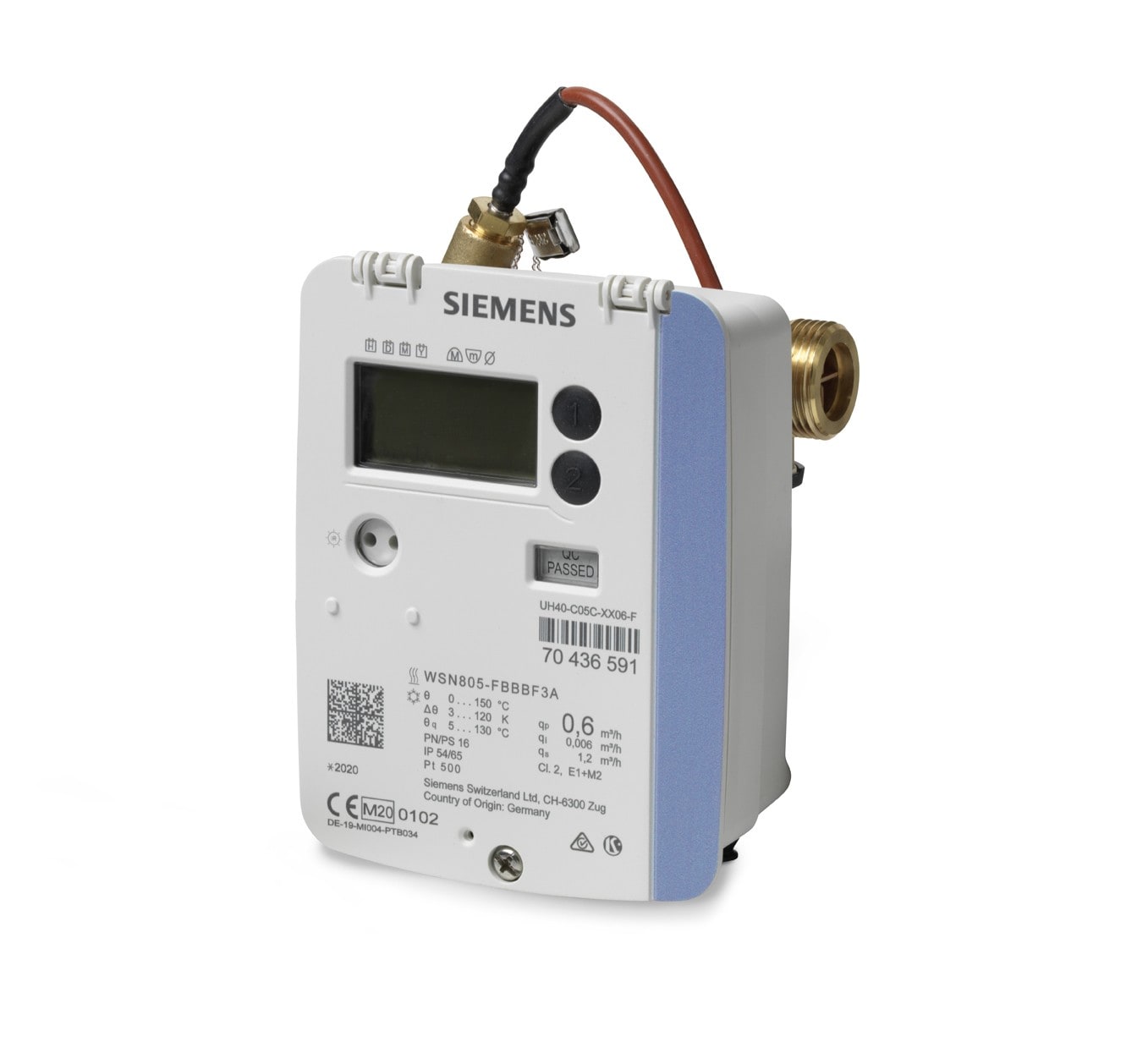 SIEMENS - BUILDING T - BCTS55561-F270 WSM821-FBBAE3A CONT ULTR CALDO 1,5M3H MB
