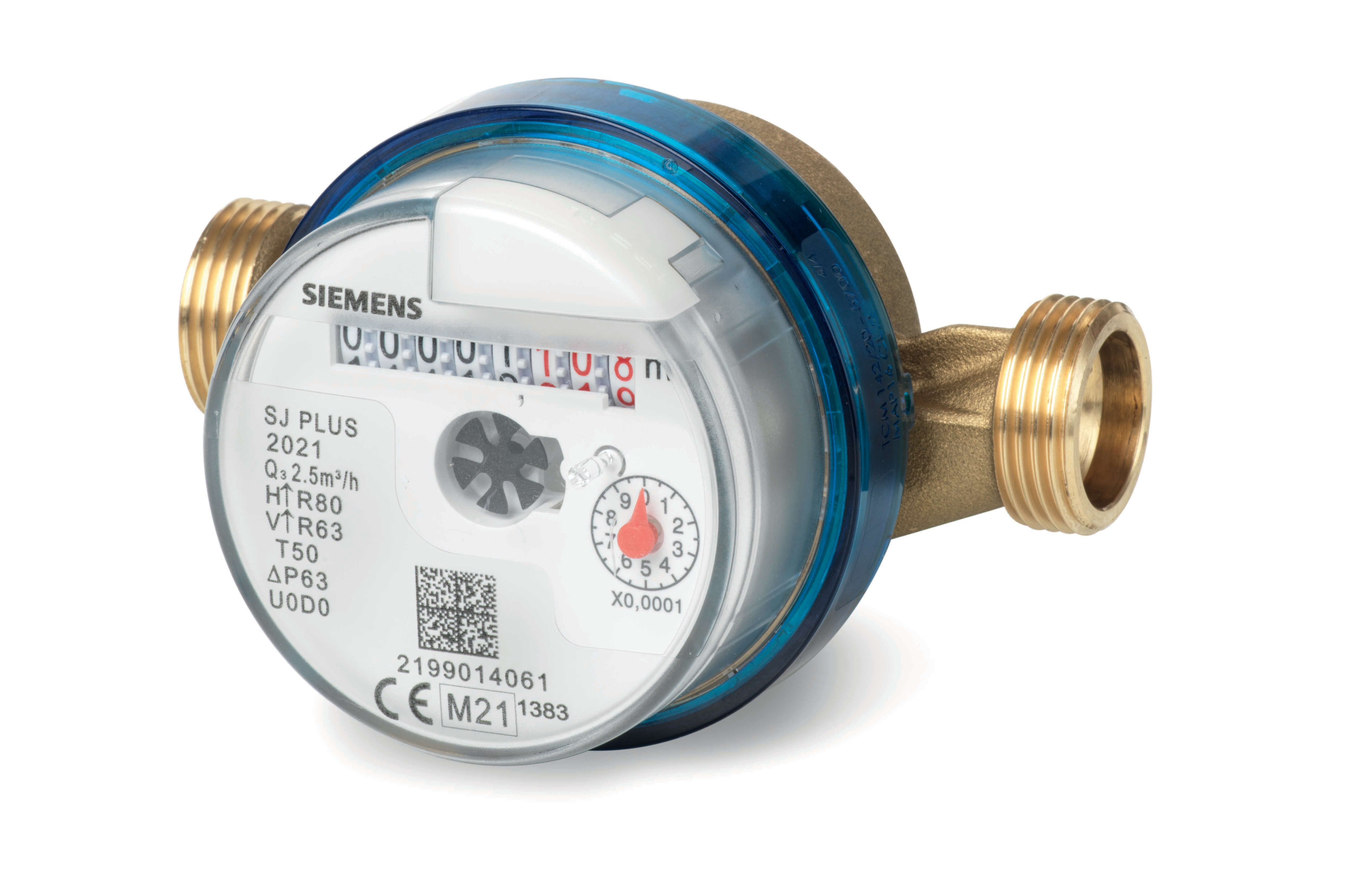 SIEMENS - BUILDING T - BCTS55560-F110 WFK240.D080 CONTAL FREDDO 2.5M3/H G3/4