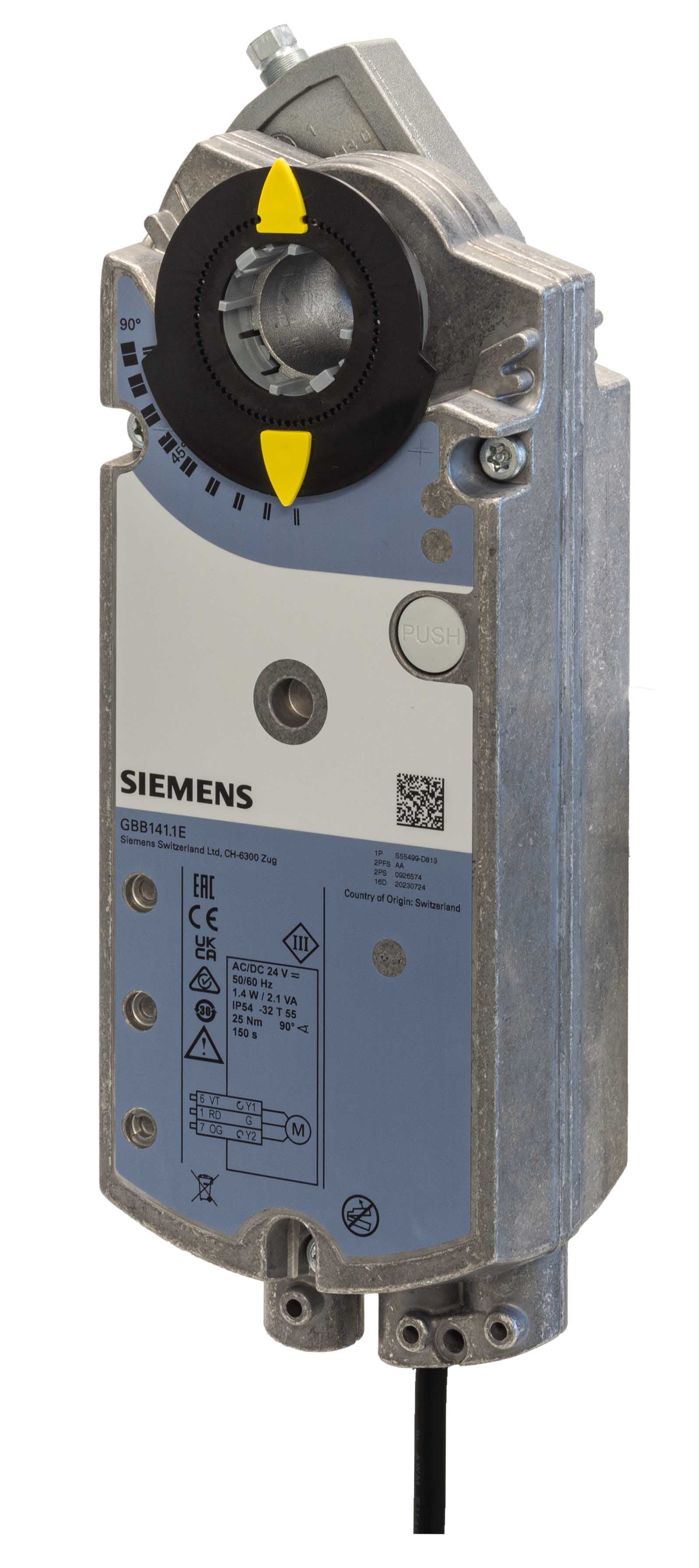SIEMENS - BUILDING T - BCTS55499-D815 GBB146.1E SERV.SER.25NM 2/3PTI AC/DC 24V