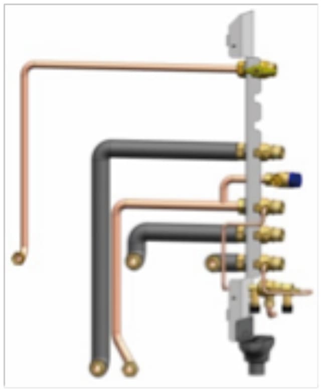 BAXI - BAXA7213879 KIT COLL.IDRAULICO DESTRA