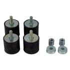 BAXI - BAXA7777121 ANTIVIBRANTI IN GOMMA