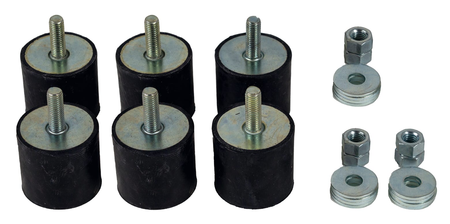 BAXI - BAXA7813623 ANTIVIBRANTI IN GOMMA 6PZ